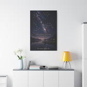 Celestial Destiny Night Sky Romance Wall Art & Canvas Print