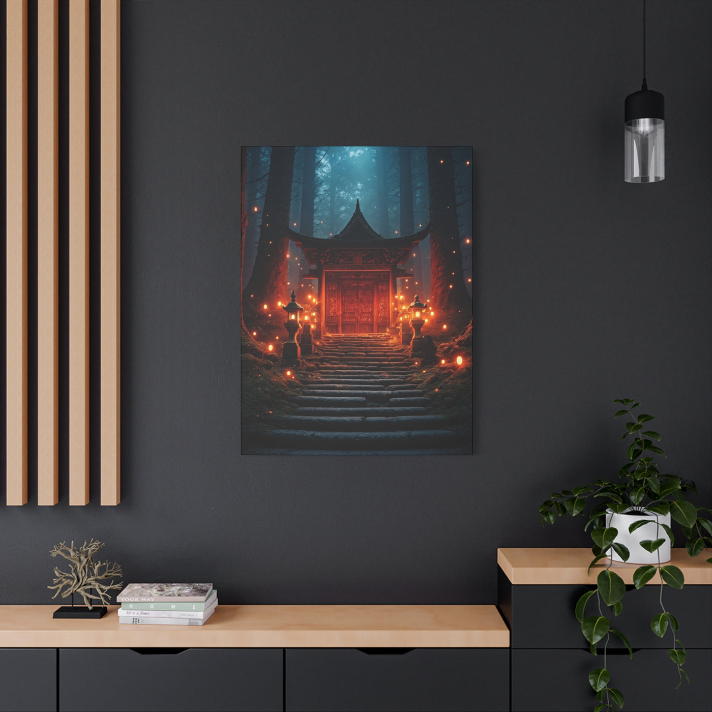 Sacred Temple Pathway Wall Art & Canvas Prints