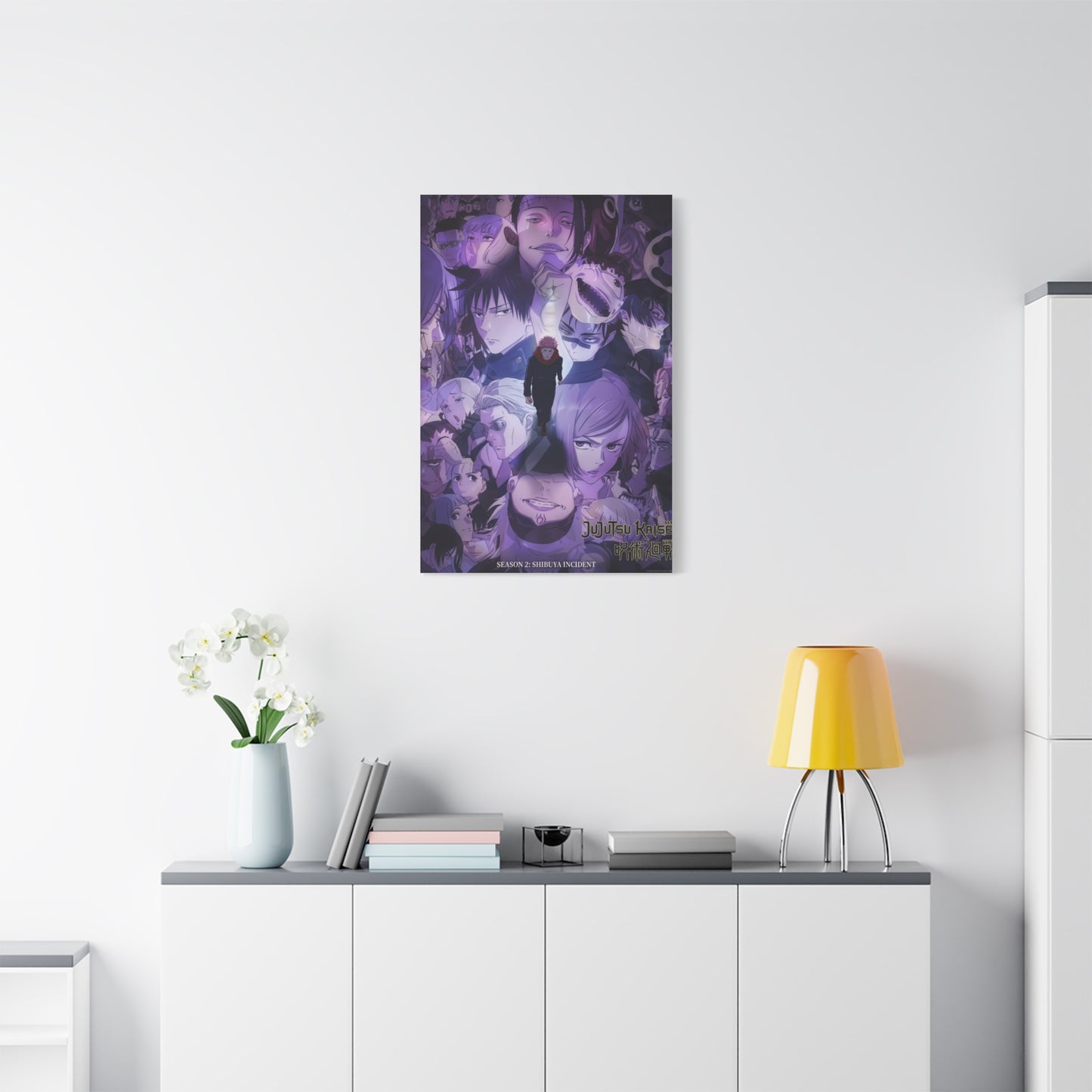 Jujutsu Kaisen Season 2: Shibuya Incident Poster Wall Art & Canvas Print