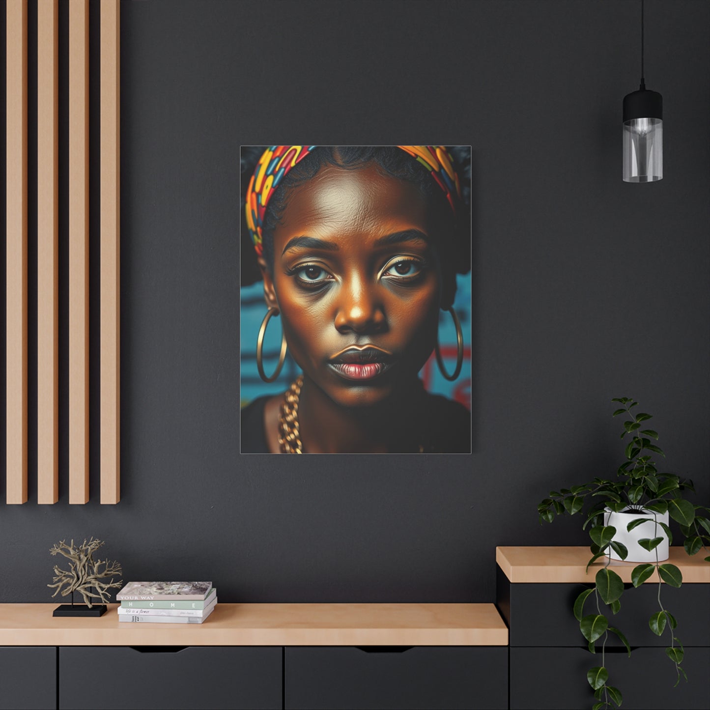 Lady Basquiat Art Premium Canvas 19 Wall Art & Canvas Print