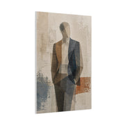 Executive Portrait Abstraction Wall Art & Canvas Print