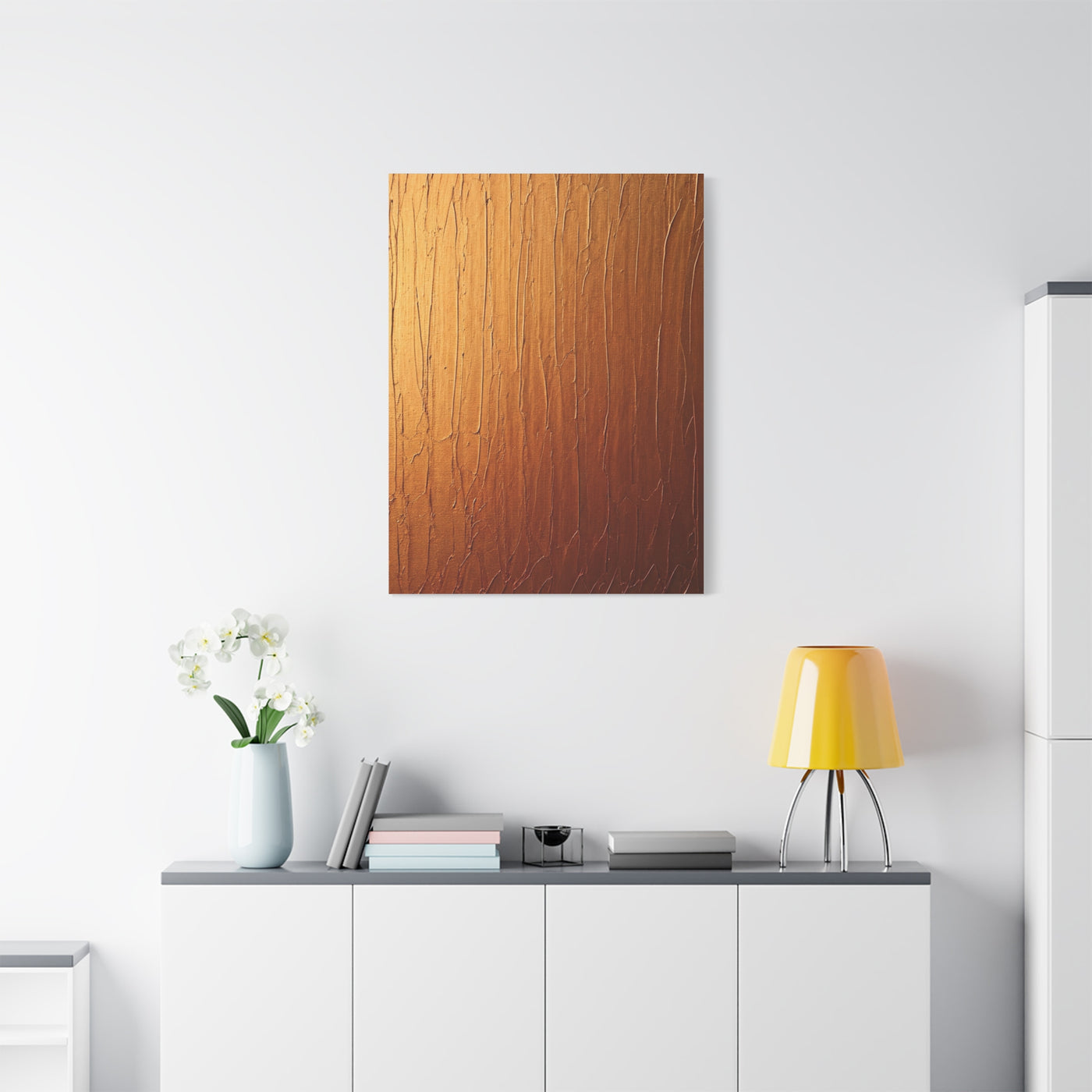 Rustic Texture Warm Earth Abstract Wall Art & Canvas Prints