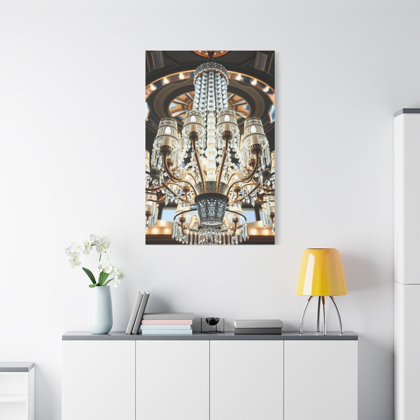 Chandelier Art Supreme Canvas Wall Art & Canvas Print