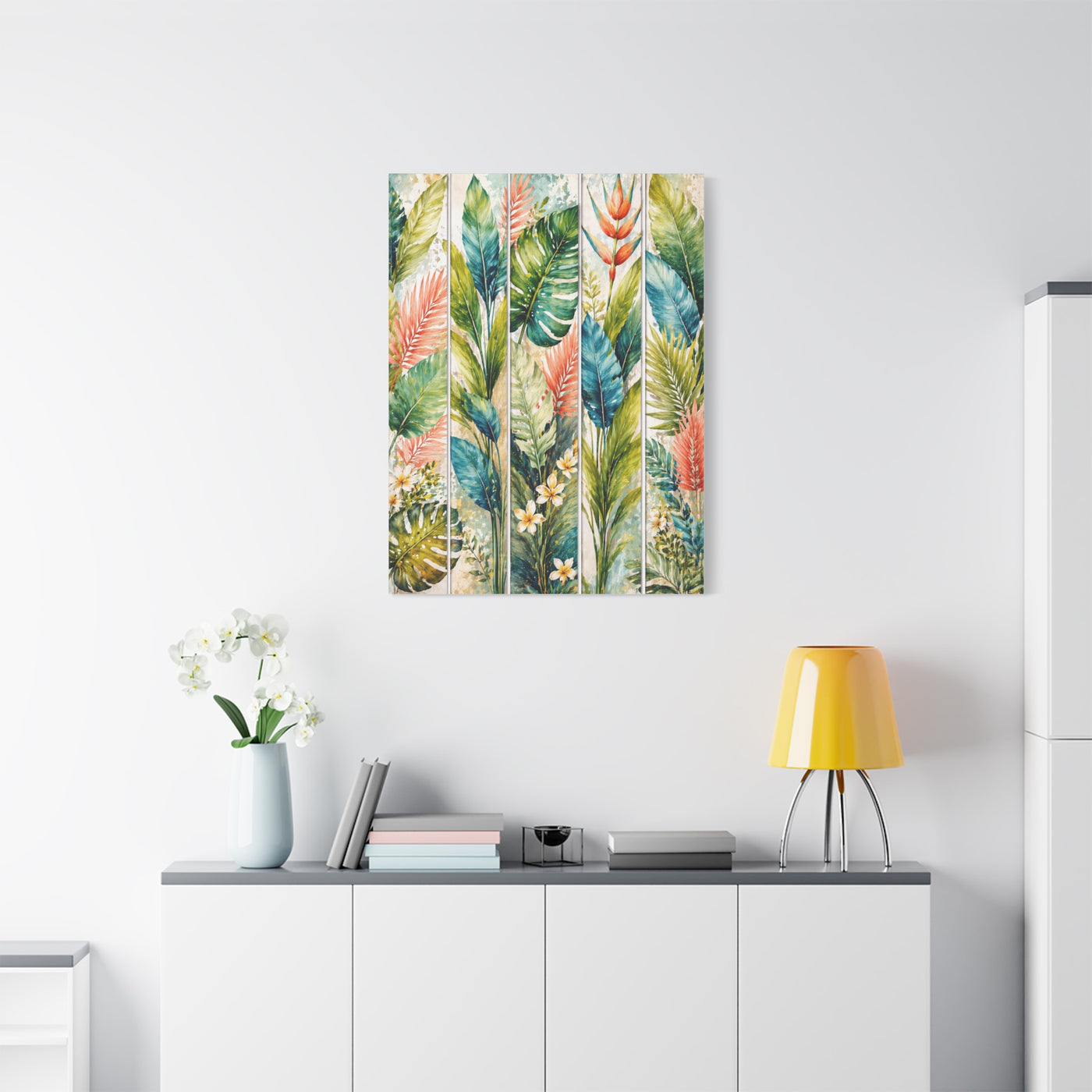 Oversized Tropical Botanical Panel Series Wall Art & Canvas Print