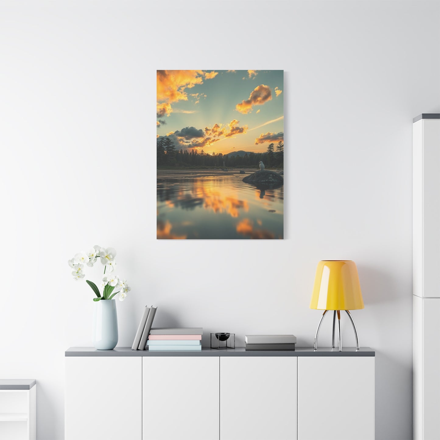 Radiant Canopy Creation Wall Art & Canvas Print