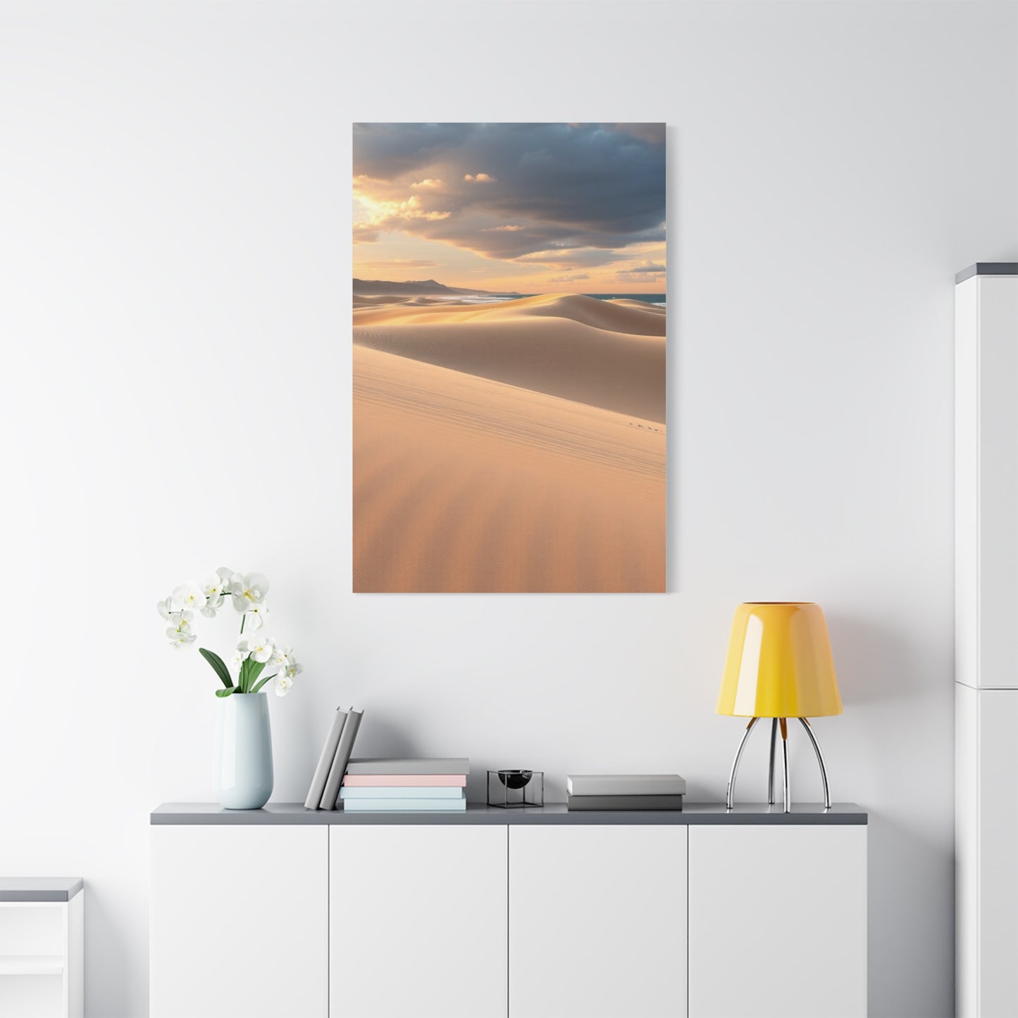 Coastal Sand Dunes Art Supreme Canvas Wall Art & Canvas Print
