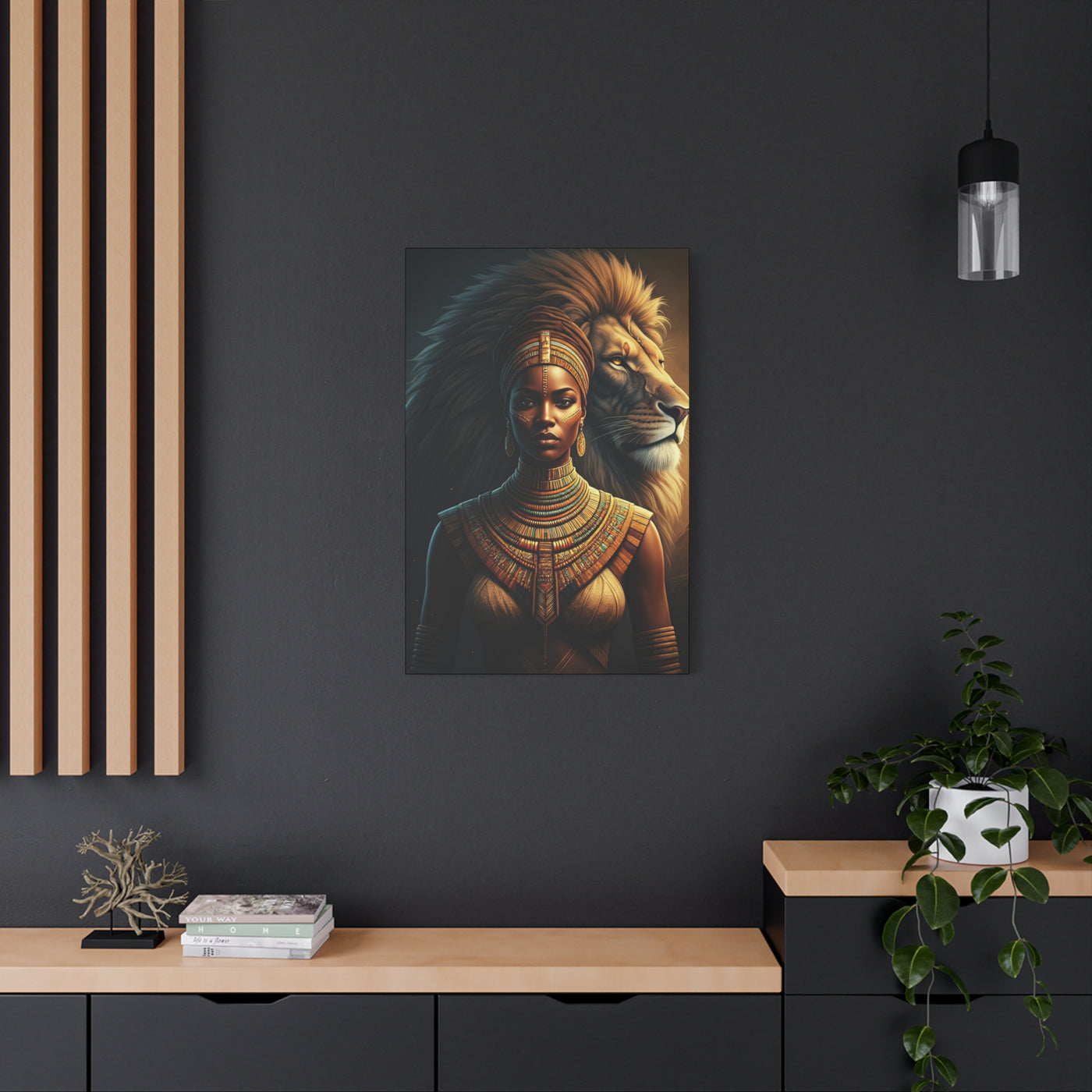 Lioness Warrior Guardian Wall Art & Canvas Prints