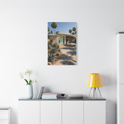 Palm Springs Modern Villa Exterior Wall Art & Canvas Print
