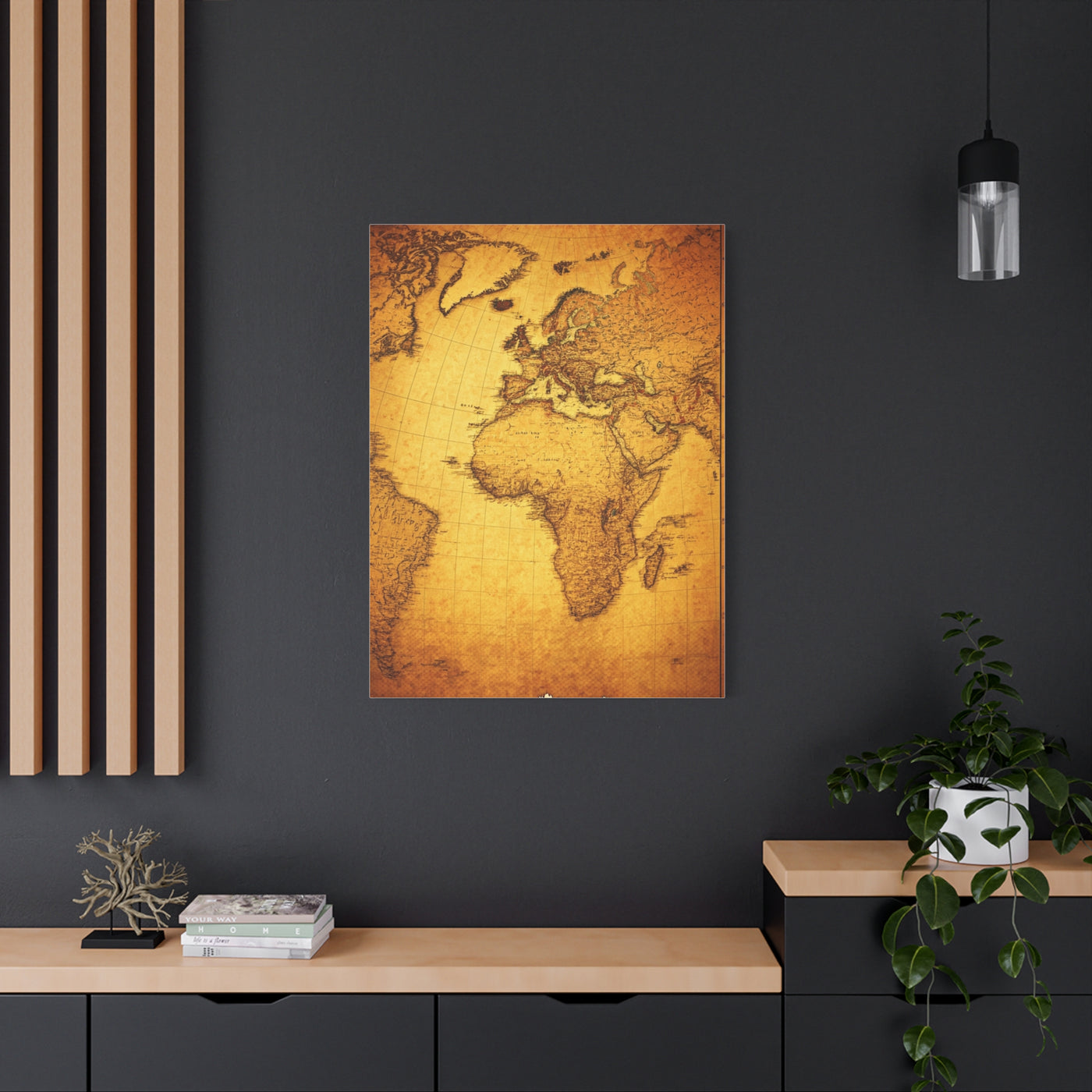 Old World Exploration Map Wall Art & Canvas Prints