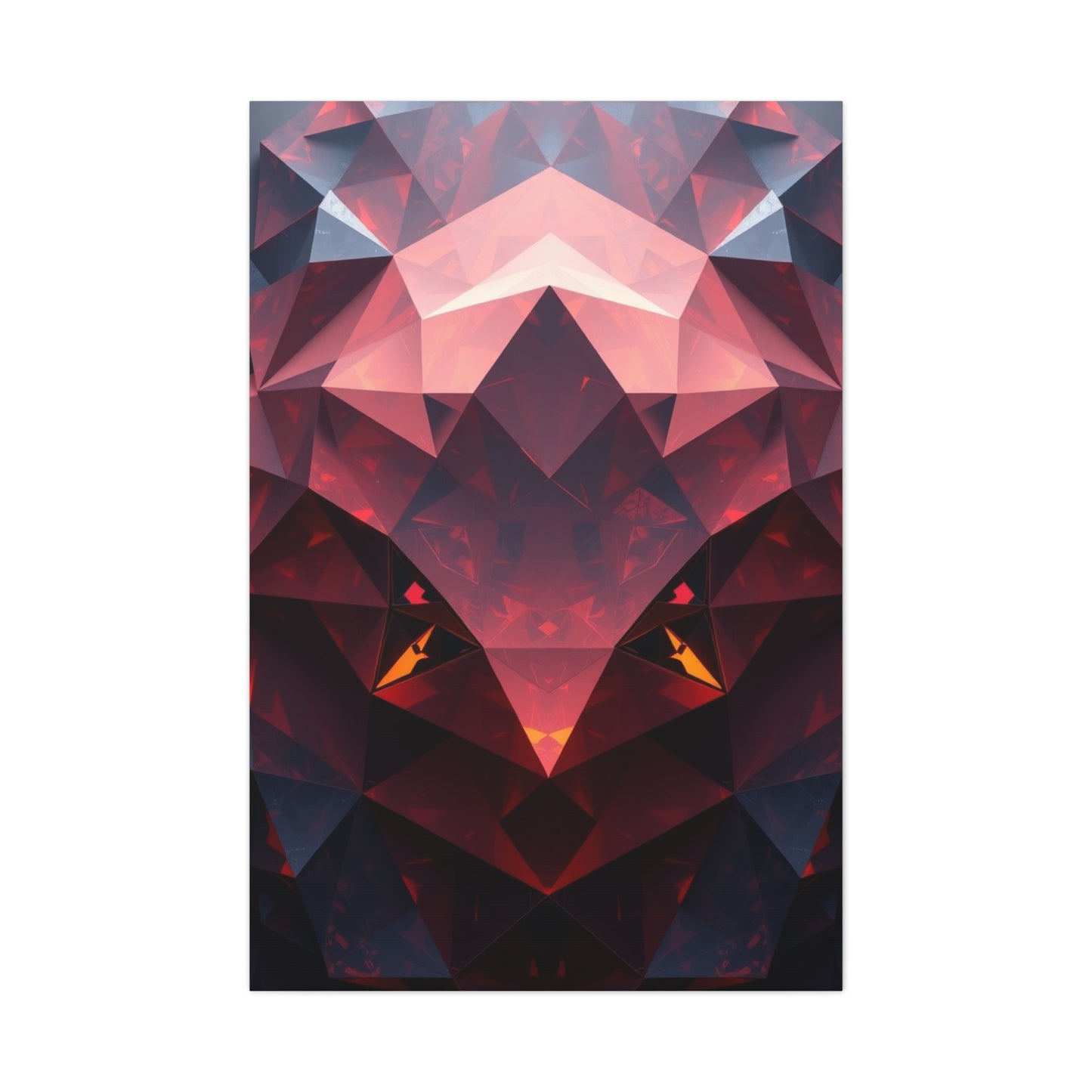 Geometric Illumination Masterpiece Wall Art & Canvas Print