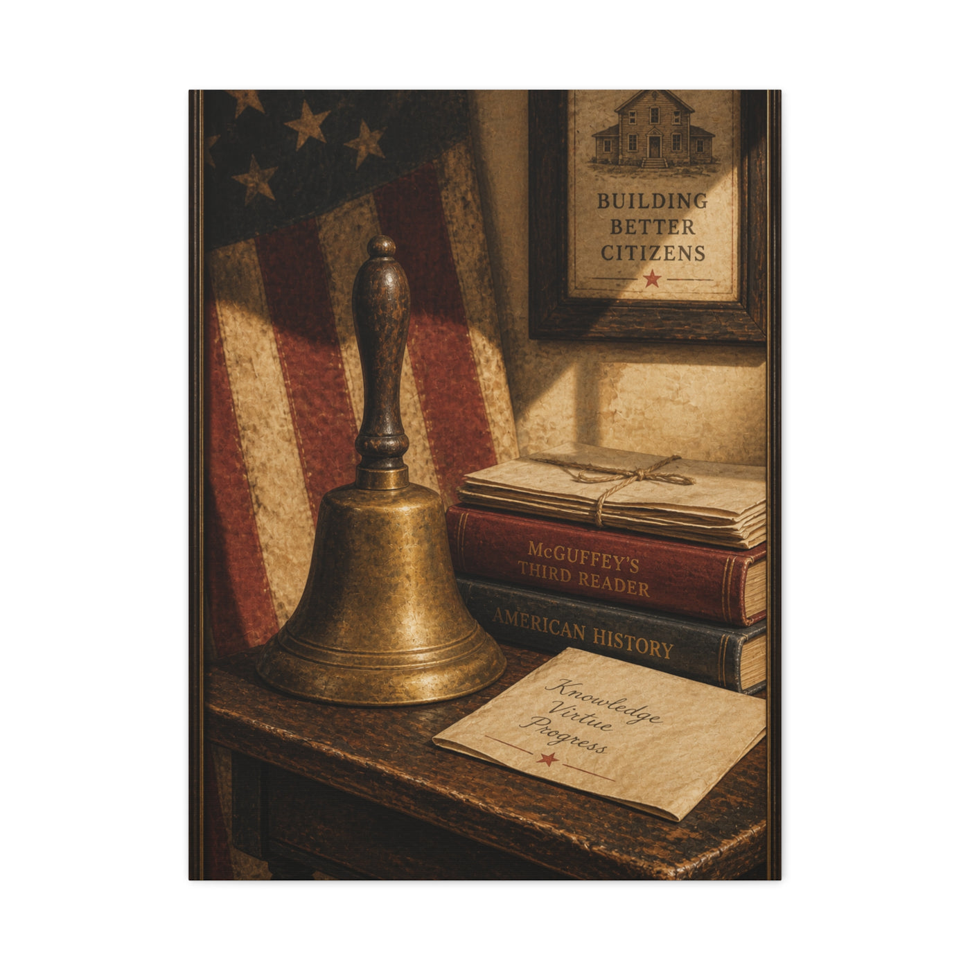 Vintage Americana Heritage Still Life Wall Art & Canvas Print