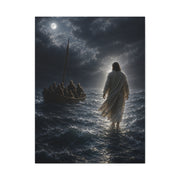 Jesus Walking on Water Scripture Wall Art & Canvas Print
