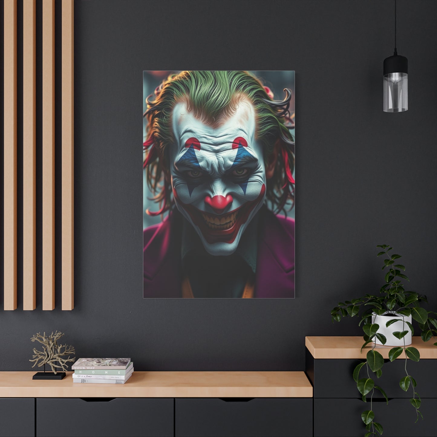 The Joker Art Canvas Art 9 Wall Art & Canvas Print