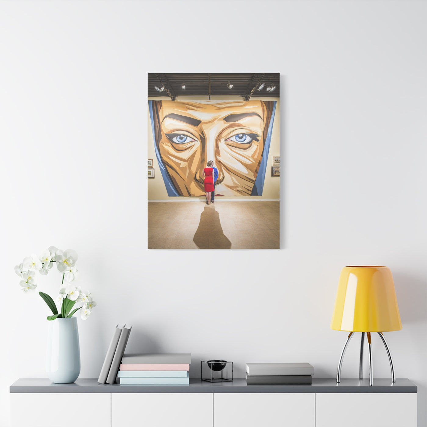 Monumental Contemporary Gallery Portrait Wall Art & Canvas Print