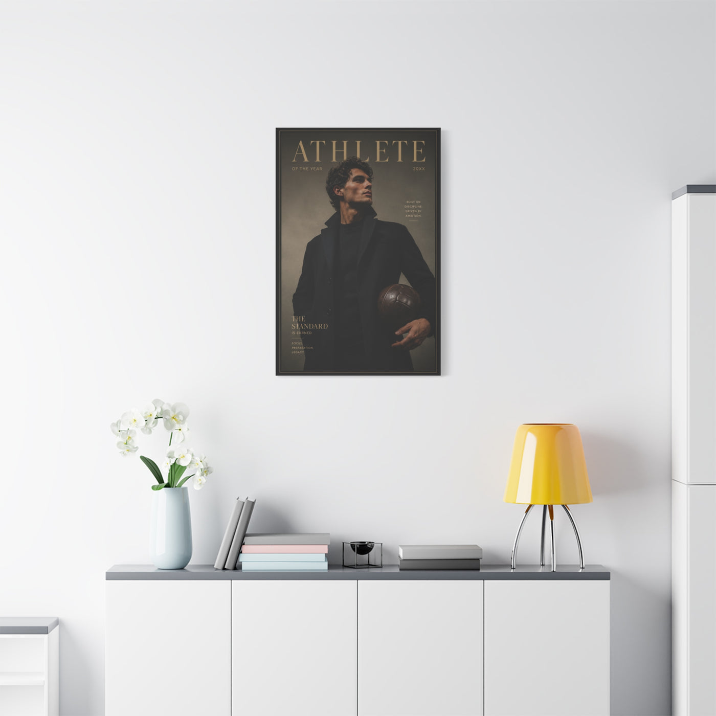 Athlete of the Year Editorial Sports Wall Art & Canvas Print
