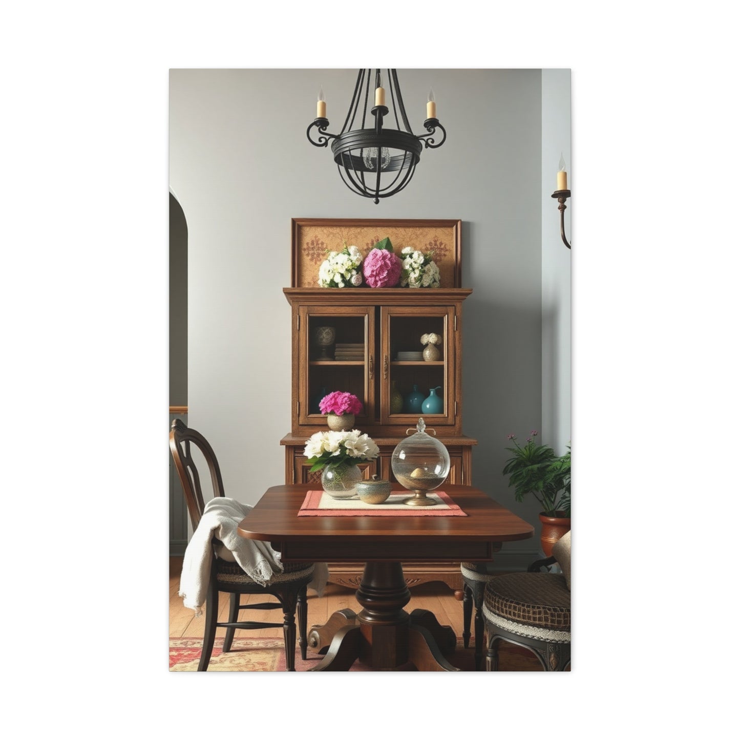 Château Elegance Canvas wall art & canvas print