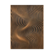Minimal Slatted Wave Flow Panel Wall Art & Canvas Print