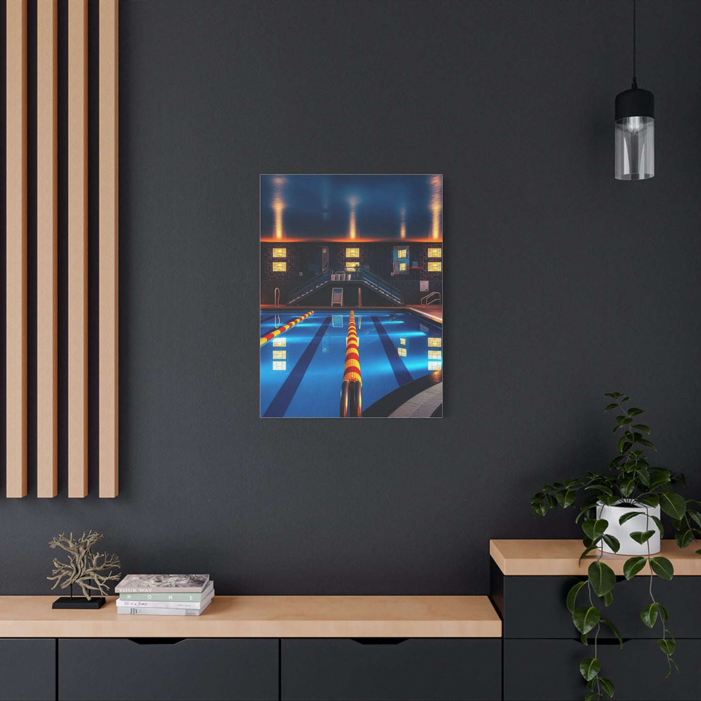 Supreme Swimming Pool Art Beautiful Collection Wall Art & Canvas Print