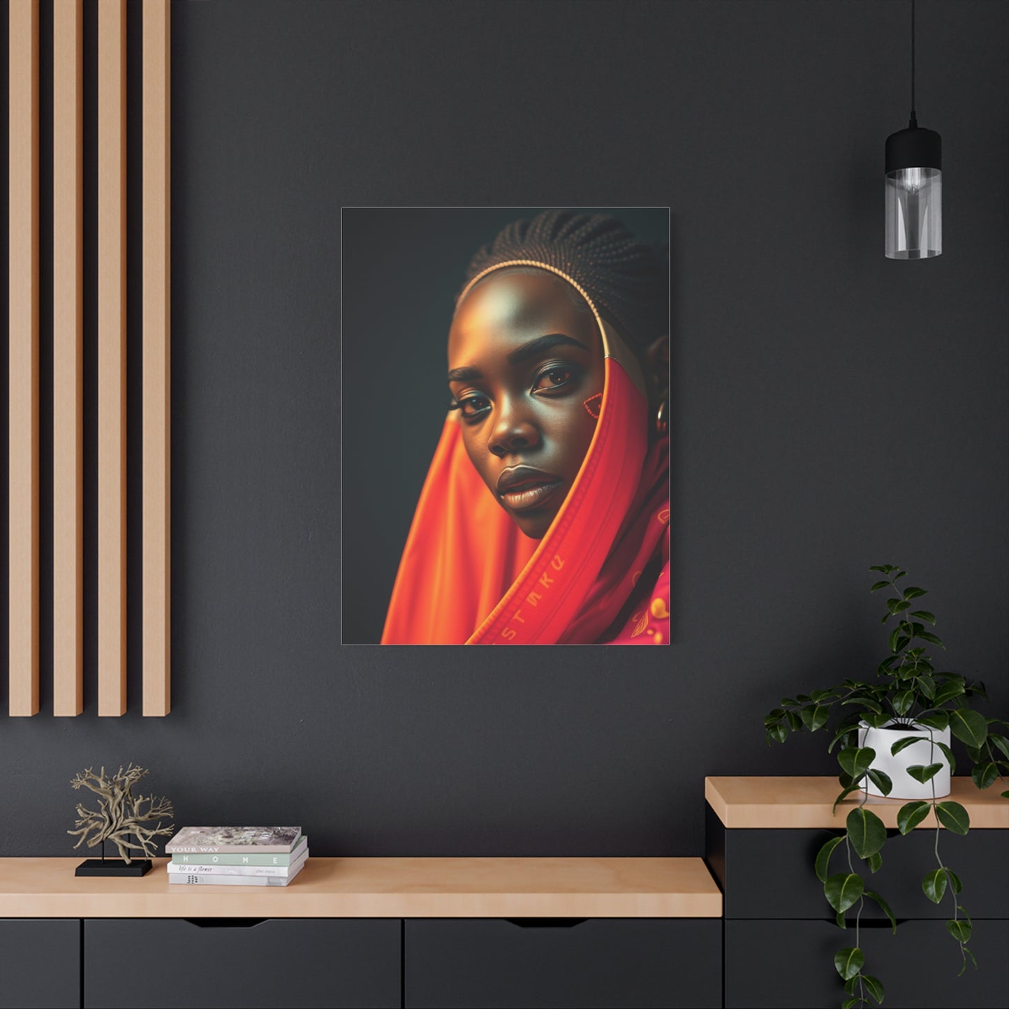 Vision Afrofuturism Art Art Wall Art & Canvas Print