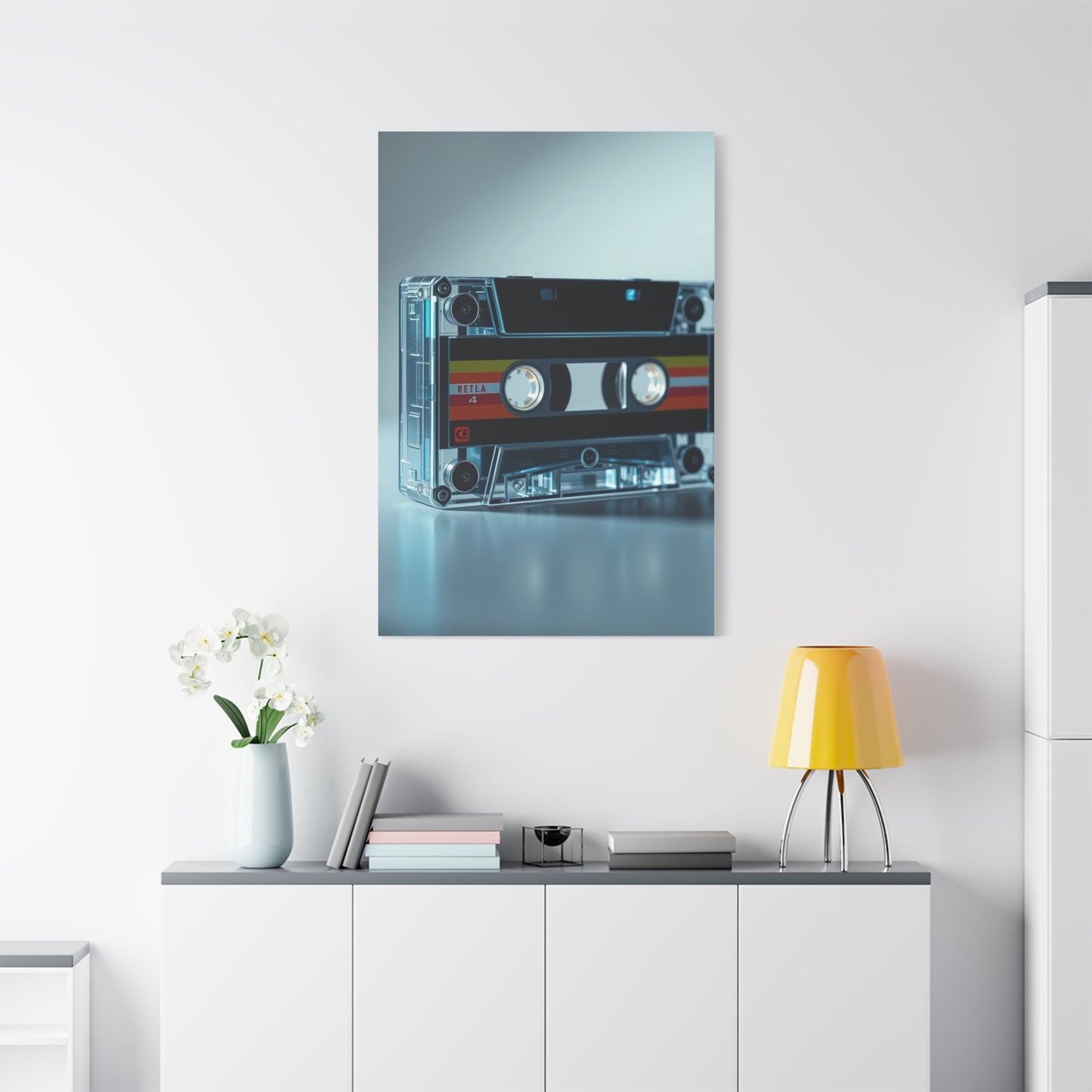 Cassette Tapes Art Refined Canvas Wall Art & Canvas Print