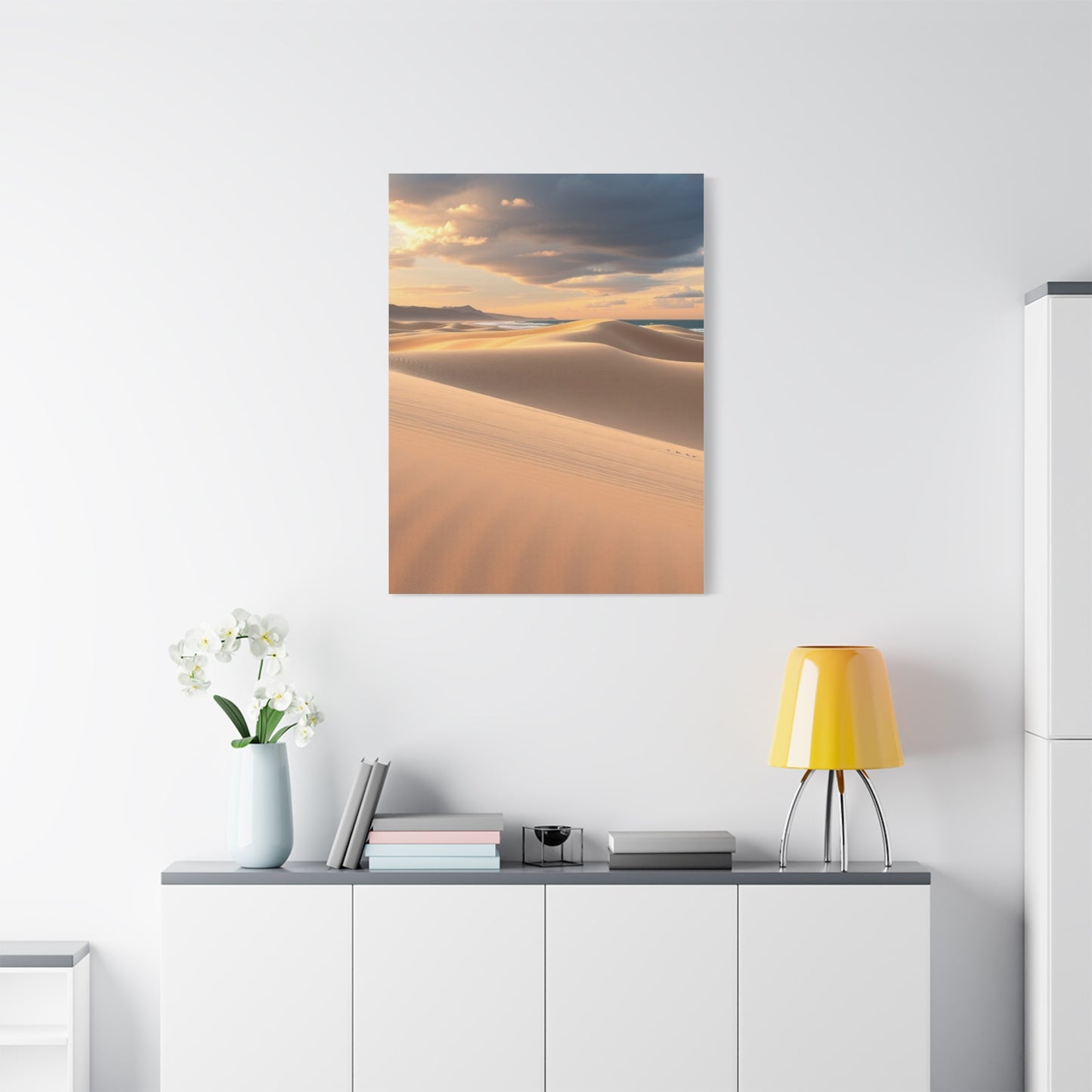 Coastal Sand Dunes Art Supreme Canvas Wall Art & Canvas Print