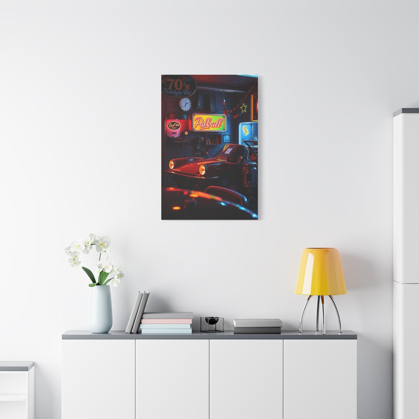 70’s Nostalgia Art Luxury Canvas Wall Art & Canvas Print
