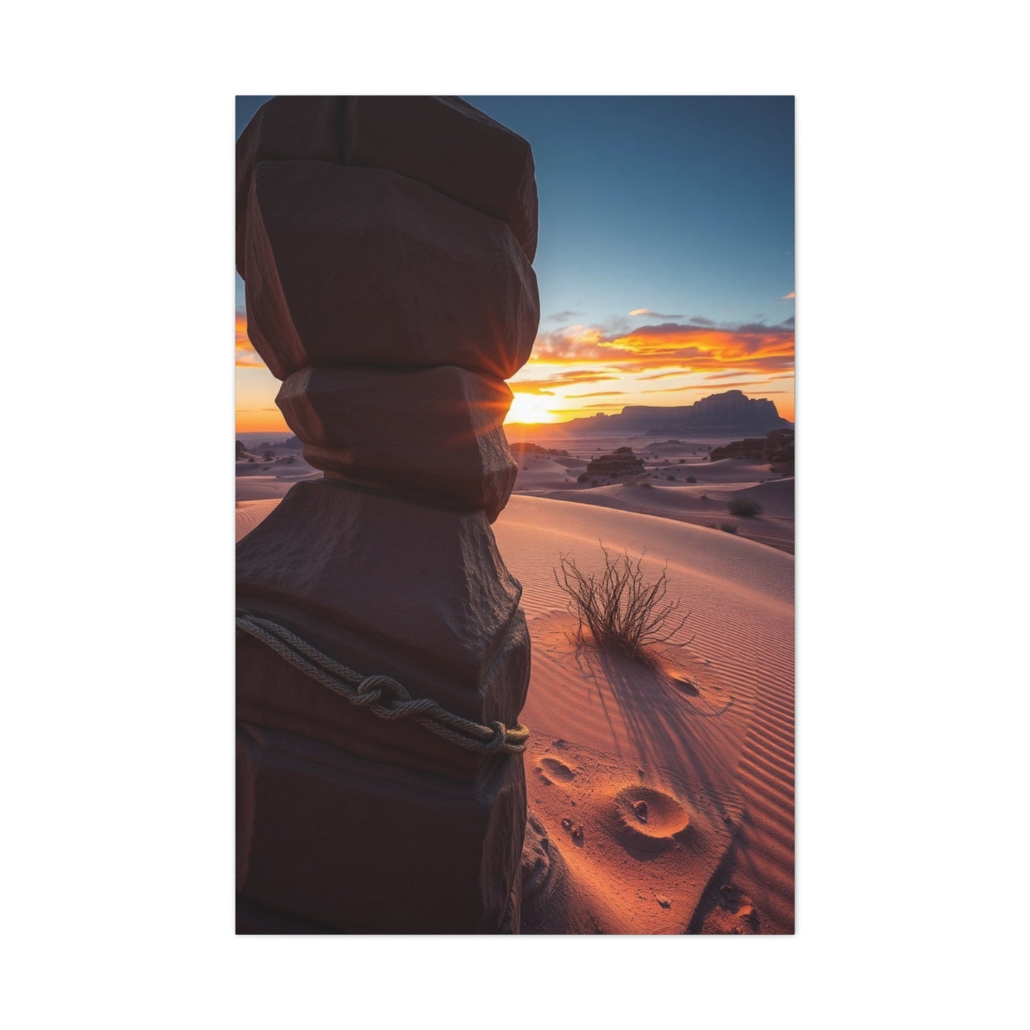 Golden Mirage Masterpiece Wall Art & Canvas Print