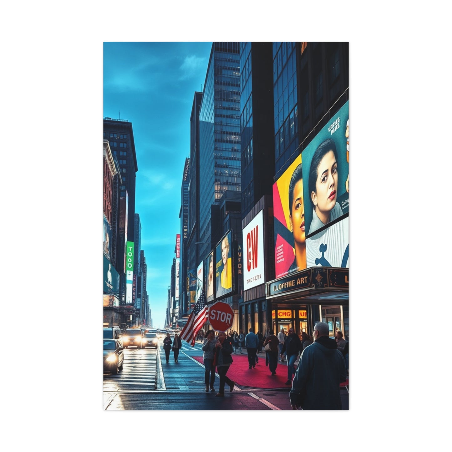 Cosmopolitan Splendor Print Wall Art & Canvas Print
