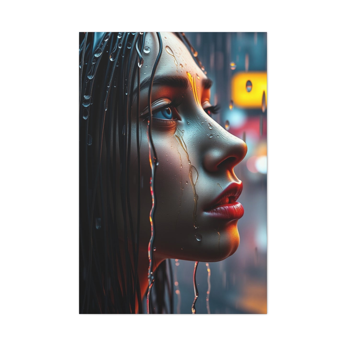 Supreme Rain Wall Art Beautiful Collection Wall Art & Canvas Print