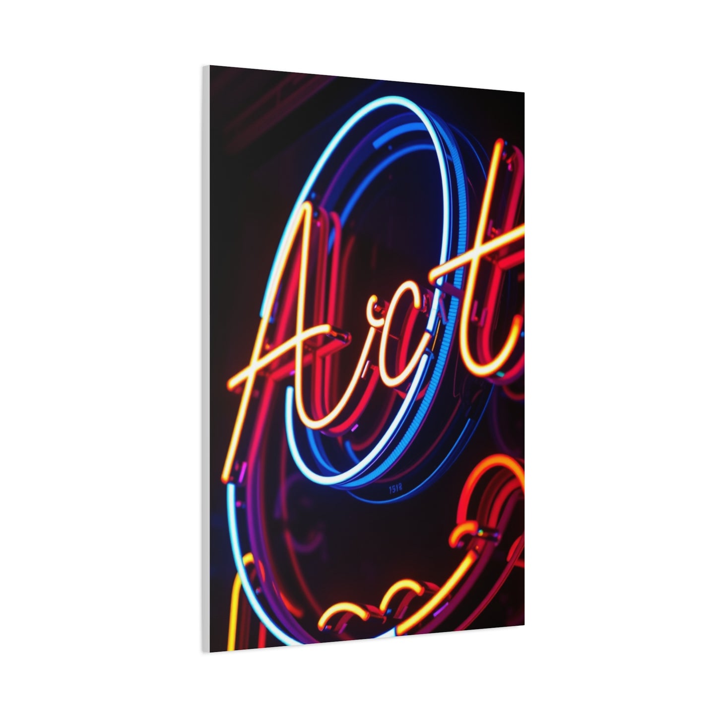 Ethereal Neon Reverie Wall Art & Canvas Print