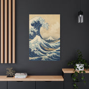 Classic Great Wave Ukiyo-E Interpretation Wall Art & Canvas Print