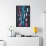 Neon Alley Wanderers Wall Art & Canvas Prints
