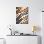 Dimensional Wrapped Textile Bands Wall Art & Canvas Print