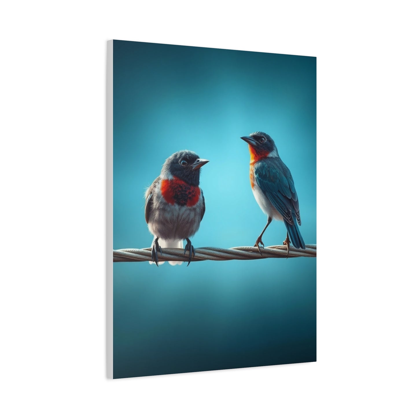 Birds On a Wire Art Supreme Gallery Wall Art & Canvas Print