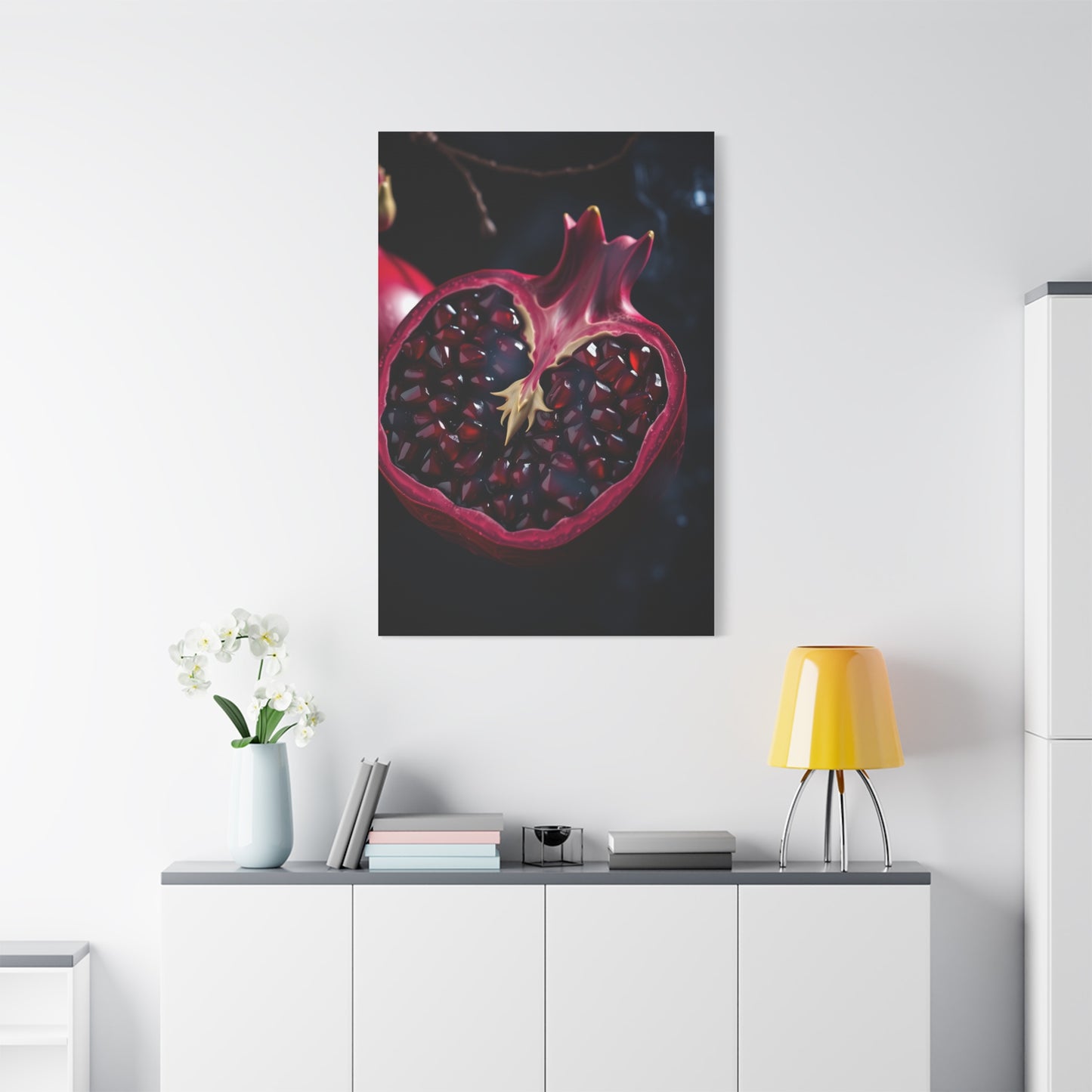Pomegranate Noir Wall Art Refined Canvas Wall Art & Canvas Print