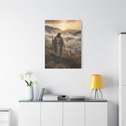 The Good Shepherd with Lamb Wall Art & Canvas Print