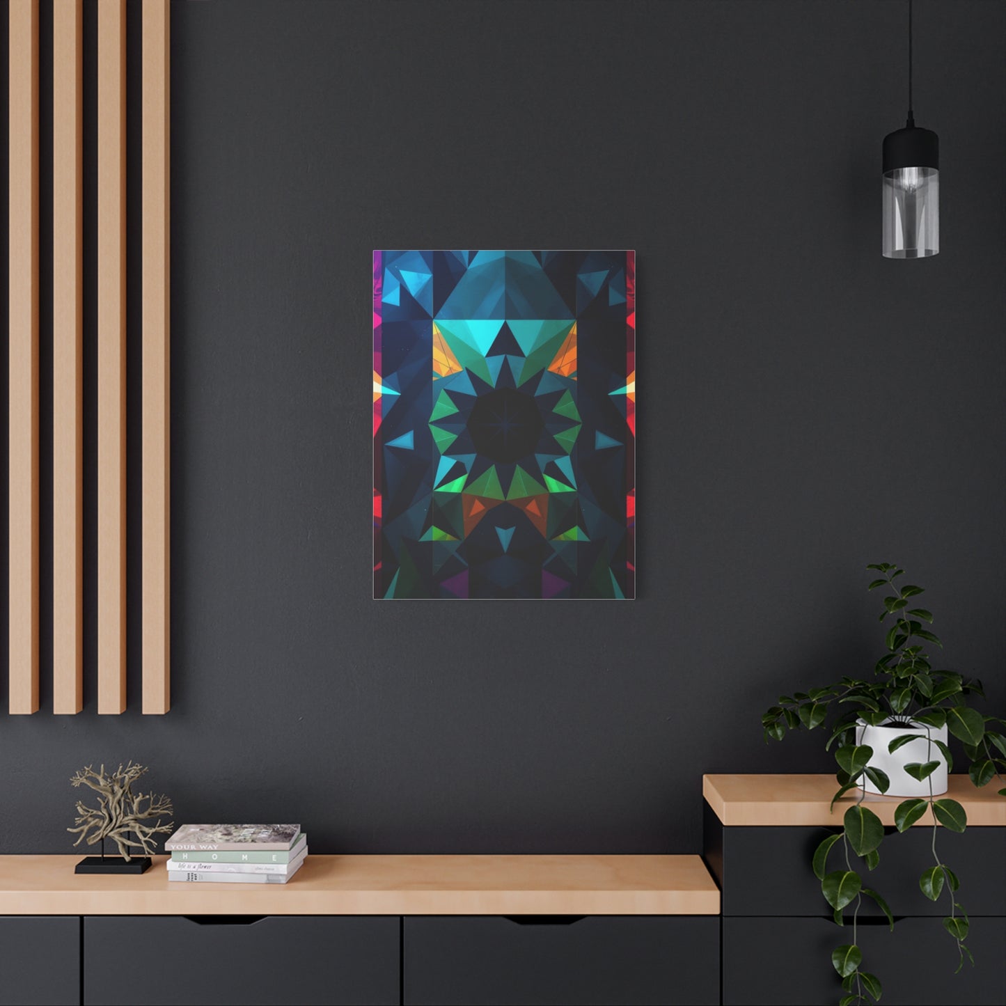Opulent Geometric Symphony Wall Art & Canvas Print