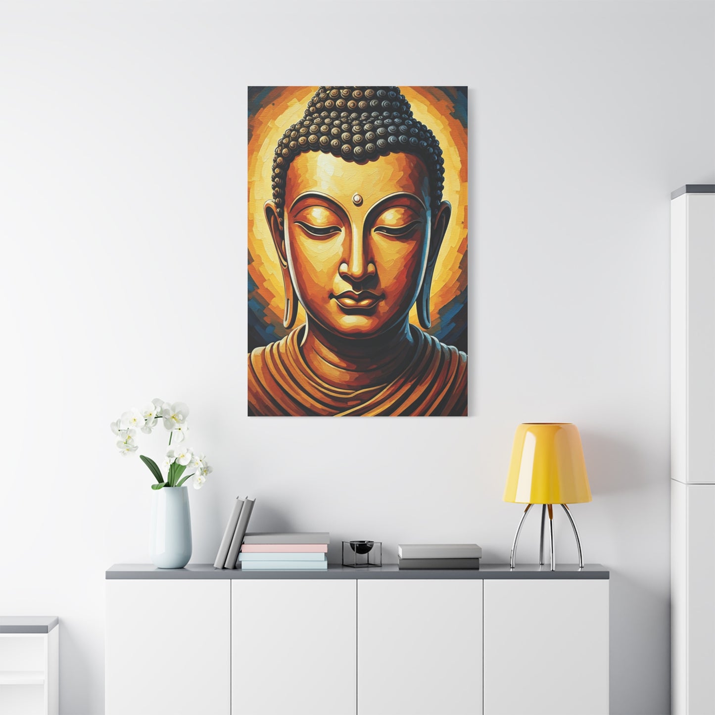 Sacred Halo Buddha Wall Art & Canvas Prints