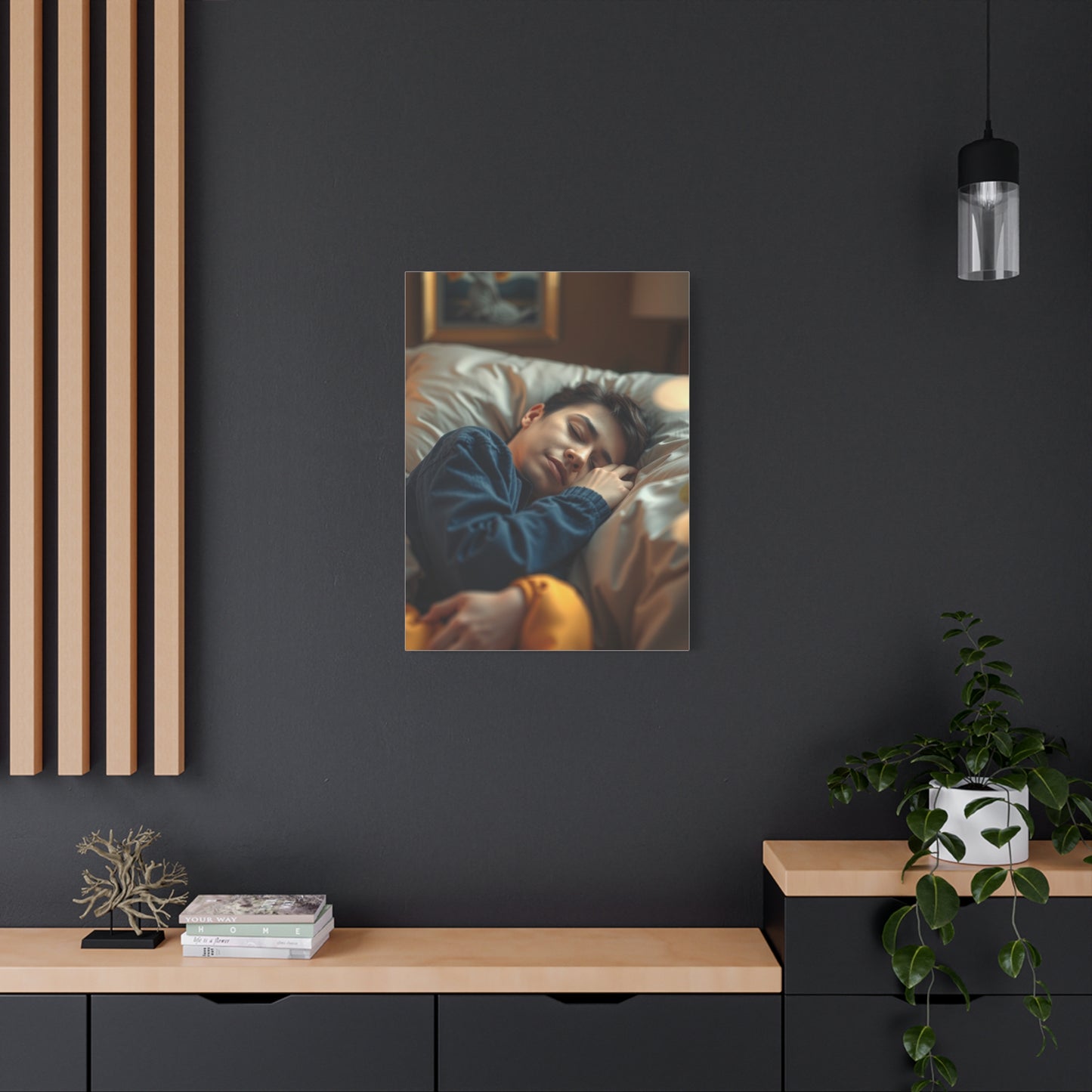 Vision Sleeping & Napping Art Art Wall Art & Canvas Print