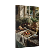 Farmhouse Sink Tomato Kitchen Scene Wall Art & Canvas Print