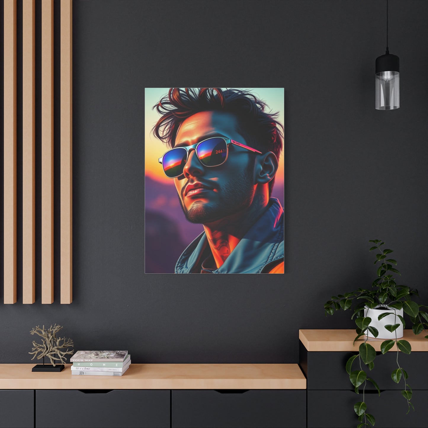 Chic Gentlemans Display Wall Art & Canvas Print
