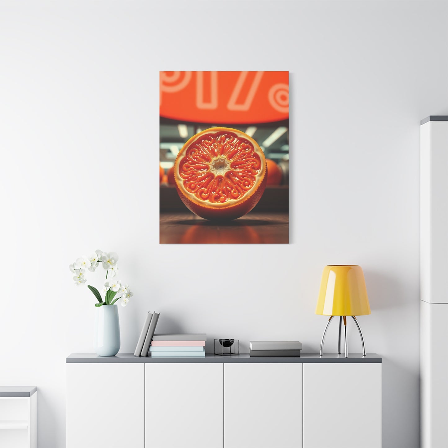 Collection Pop of Orange Art Art Wall Art & Canvas Print