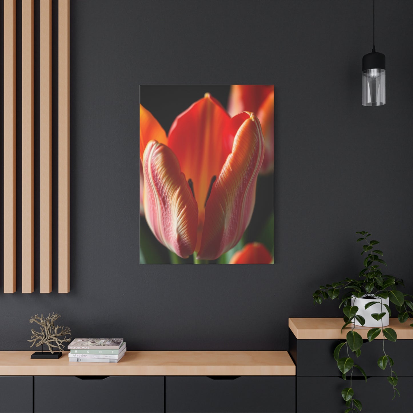 Vision Tulip Flower Art Art Wall Art & Canvas Print