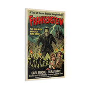 Frankenstein Vintage Movie Poster Wall Art & Canvas Print