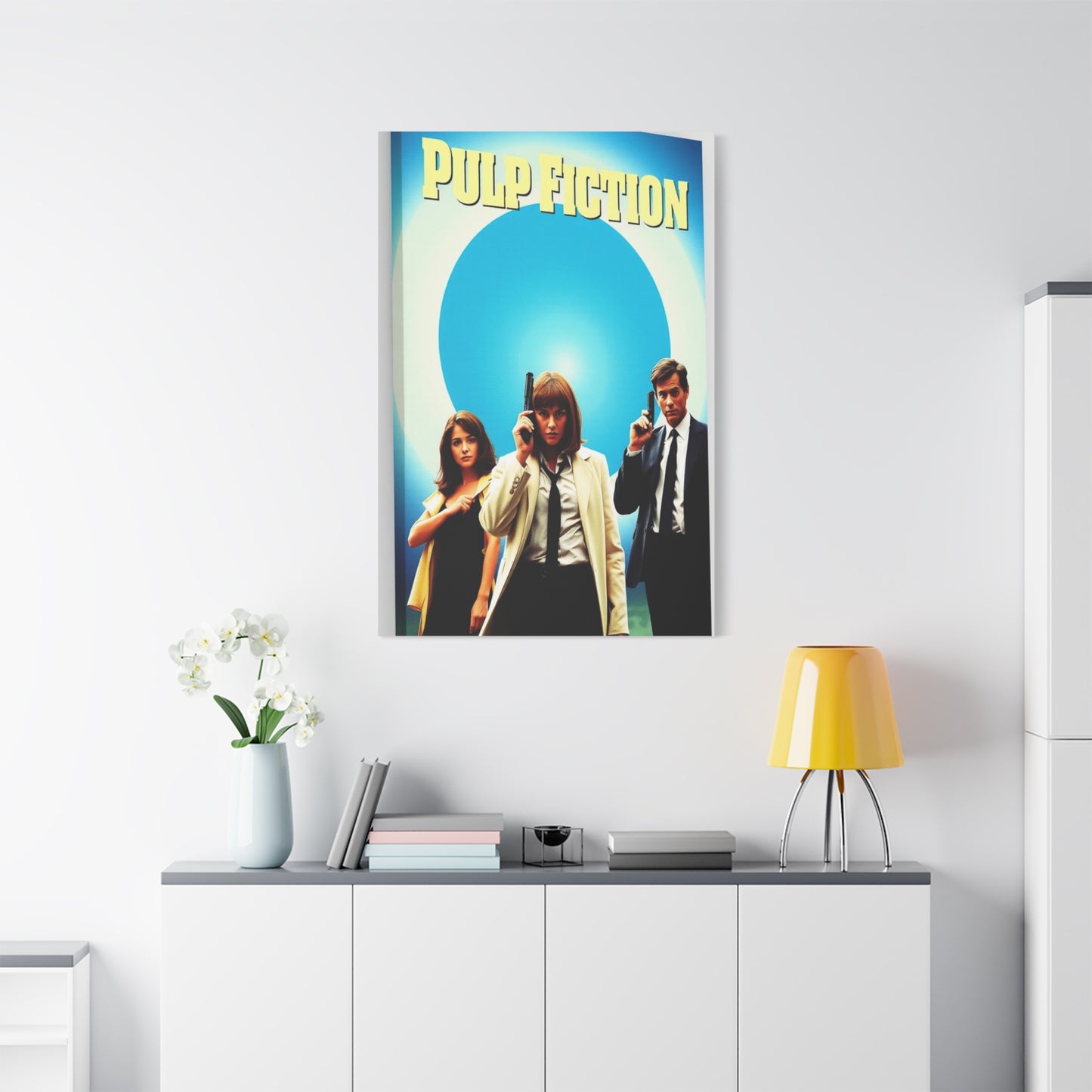 Pulp Fiction Canvas Art Supreme Canvas Wall Art & Canvas Print