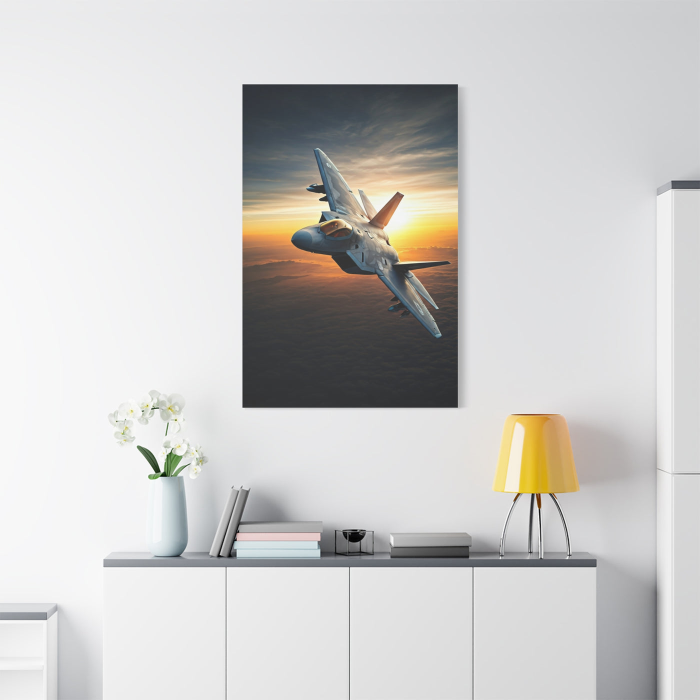 Supersonic Jet Breakthrough Wall Art & Canvas Prints