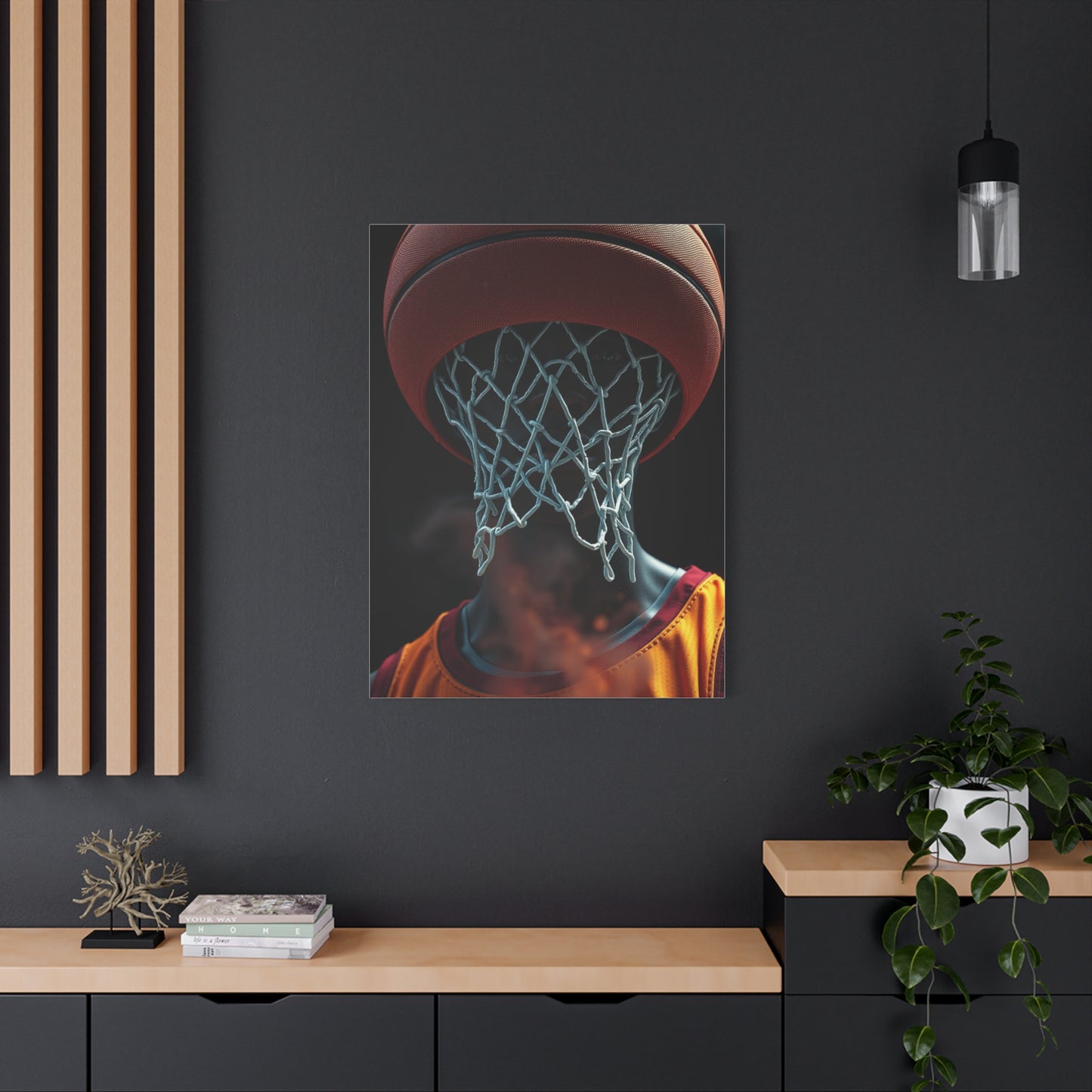 Basketball Art Refined Canvas Wall Art & Canvas Print