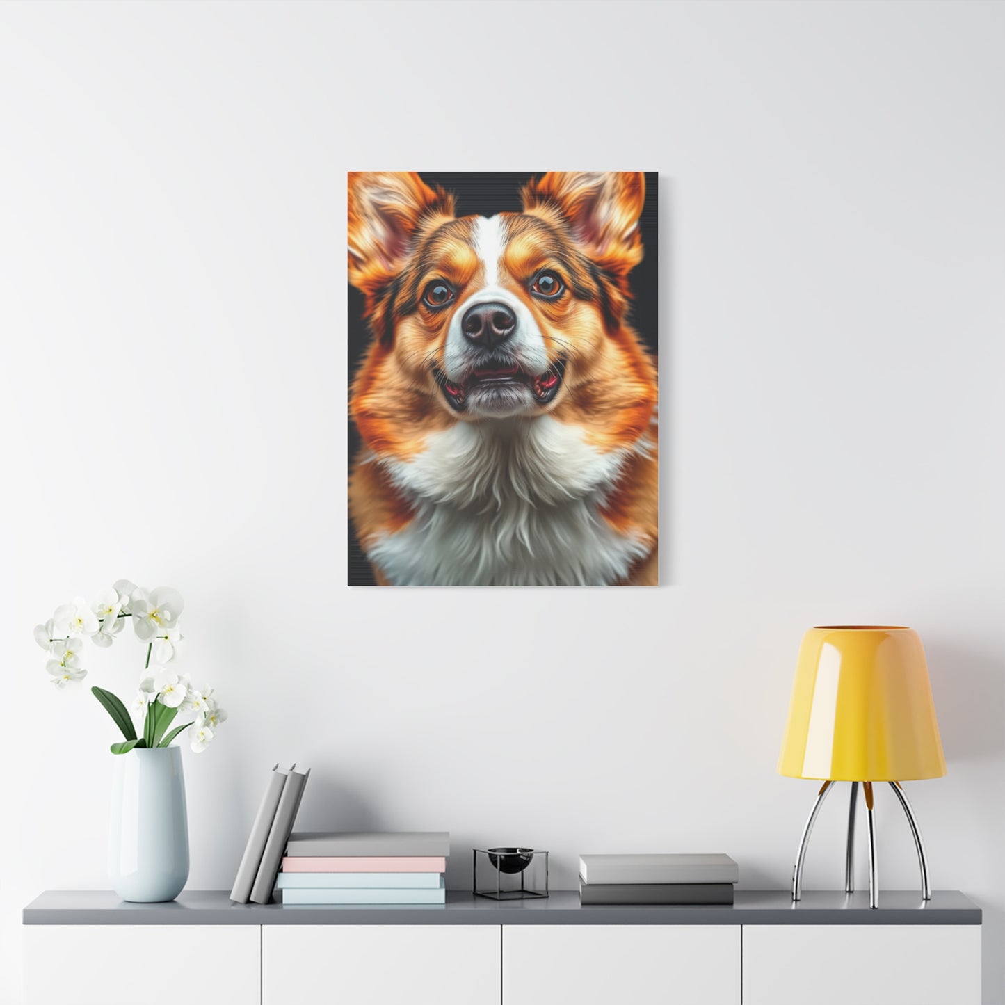 Corgi Dog Art Canvas Art 7 Wall Art & Canvas Print
