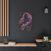 Amethyst Geode Crystal Abstraction Wall Art & Canvas Print