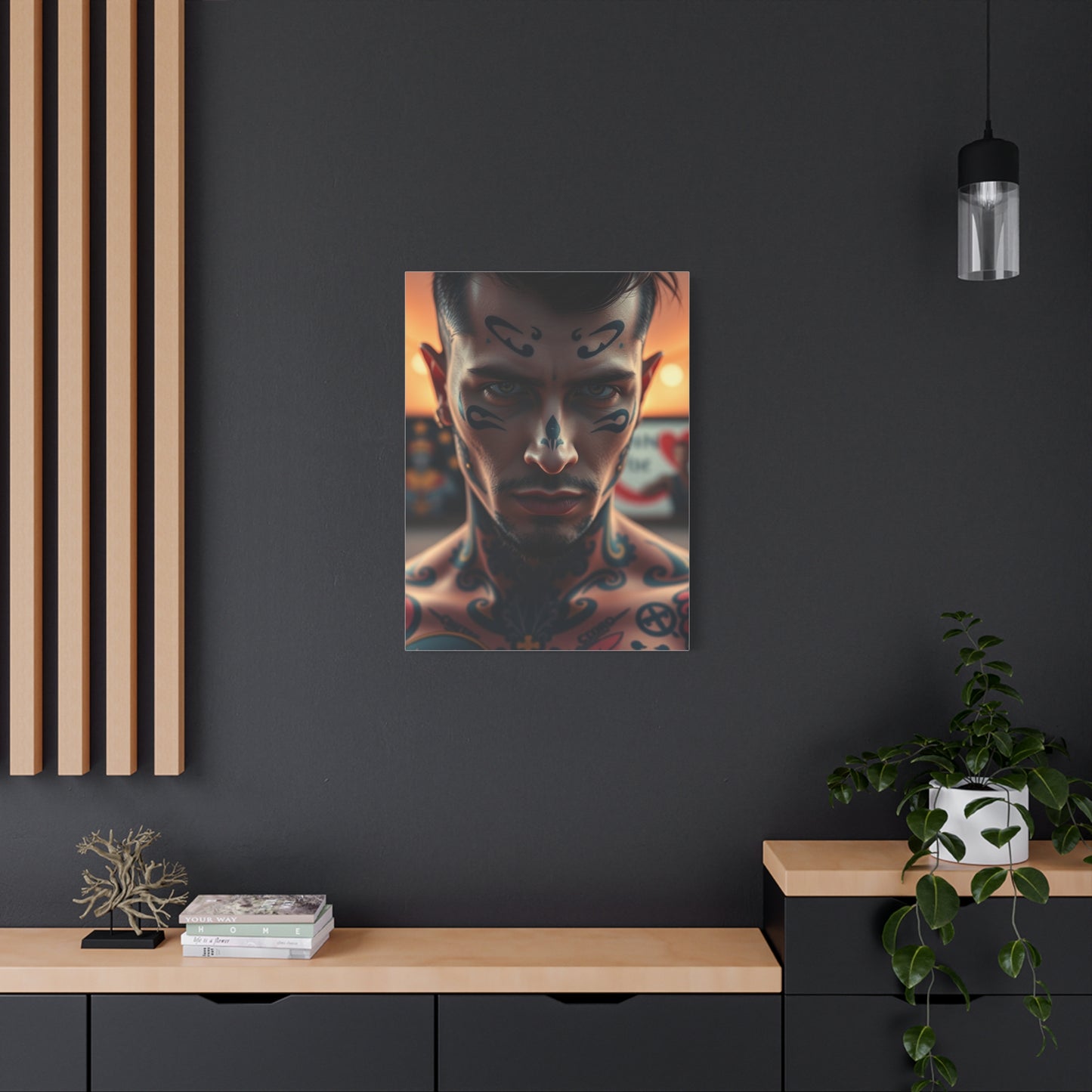 Supreme Tattoo Parlor Art Beautiful Collection Wall Art & Canvas Print